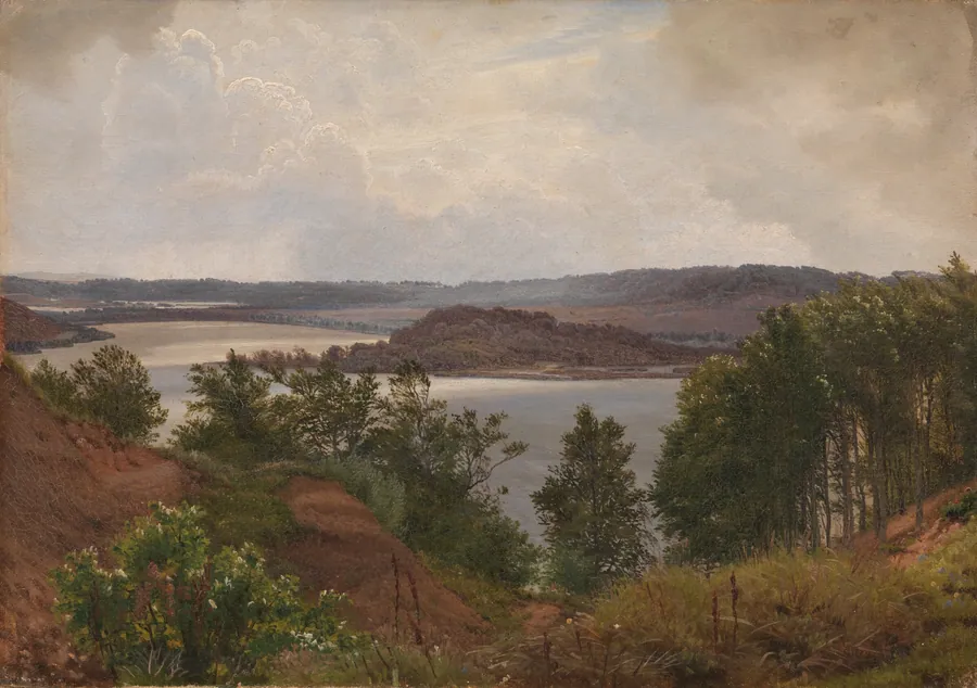 Ringholm ved Laven nær Silkeborg by Vilhelm Kyhn