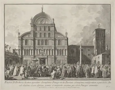 Visit of the Doge to San Zaccaria on Easter Day