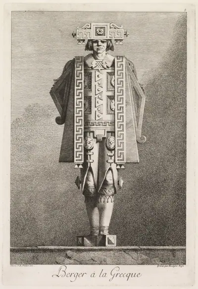 Shepherd in the Greek Style, Plate 5
