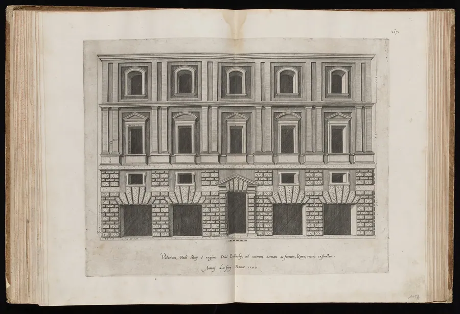 Palazzo Maccarani Stati in Sant'Eustachio by Italian 16th Century