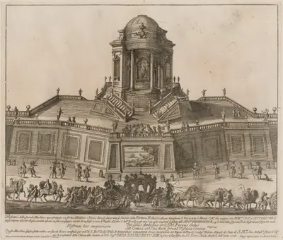 The Seconda Macchina for the Chinea of 1728: The Temple of Fortune