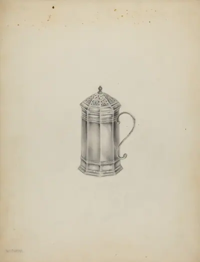 Silver Salt Cellar