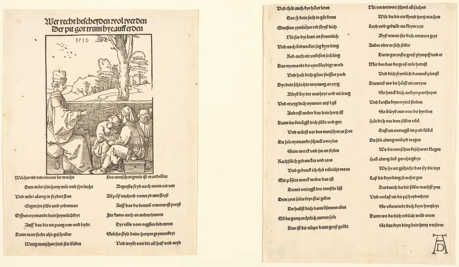 The School Teacher by Albrecht Dürer