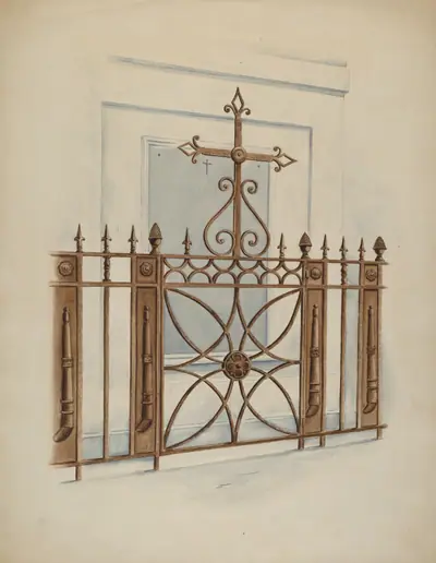 Iron Gate and Fence