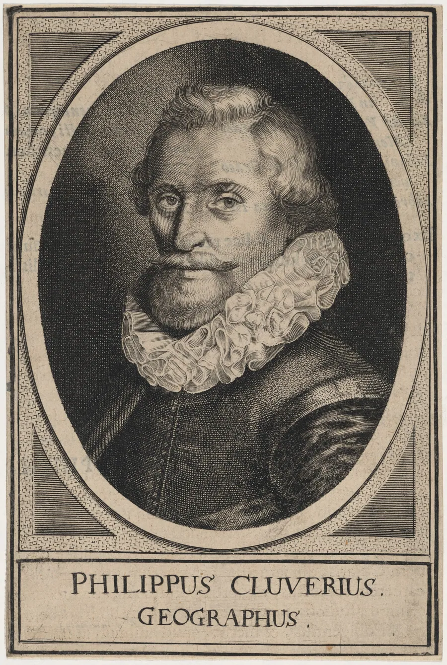 Philip Cluver, Geographer by Crispijn van de Passe I