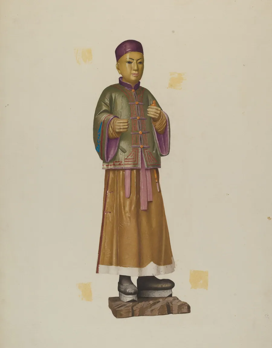 Tea Store Figure by Joseph Goldberg