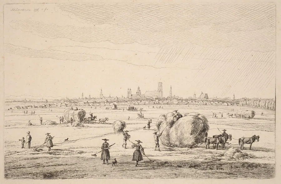 München (Munich) by Wilhelm von Kobell
