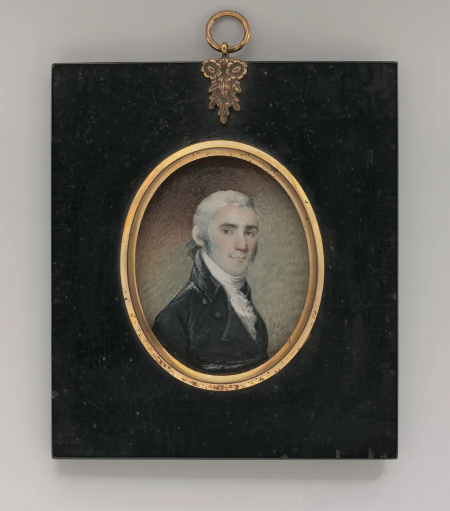Portrait of a Gentleman by Jeremiah Paul, 1775-1820
