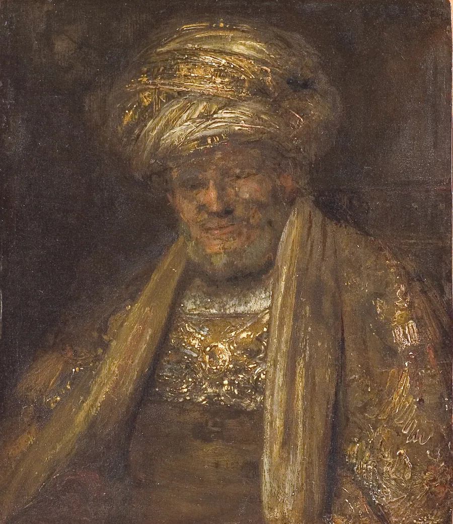 Portræt af en orientaler by Aert de Gelder