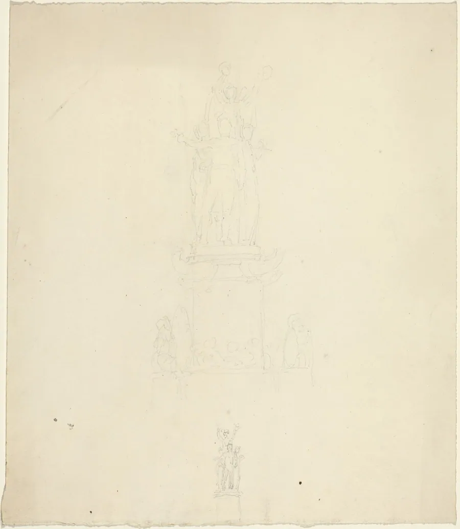 Design for Monument or Metalwork by John Flaxman