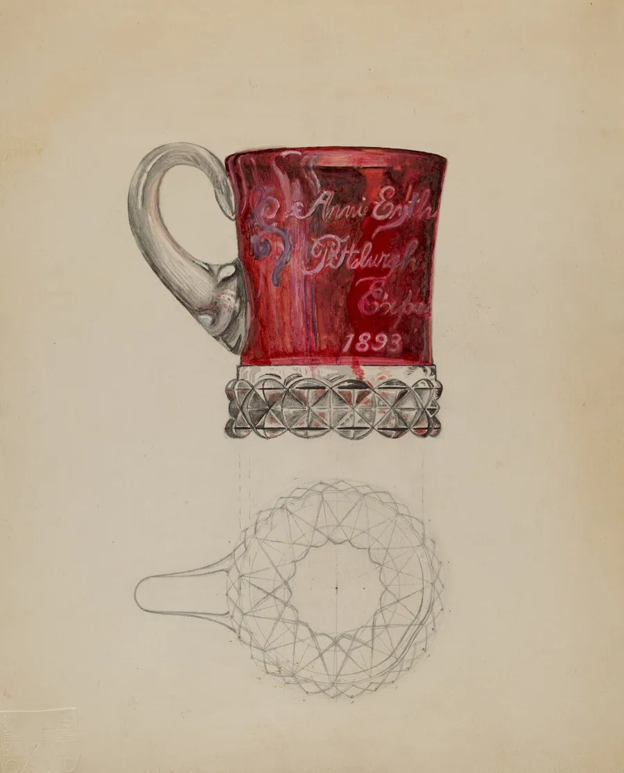 Ruby Mug by Albert Eyth