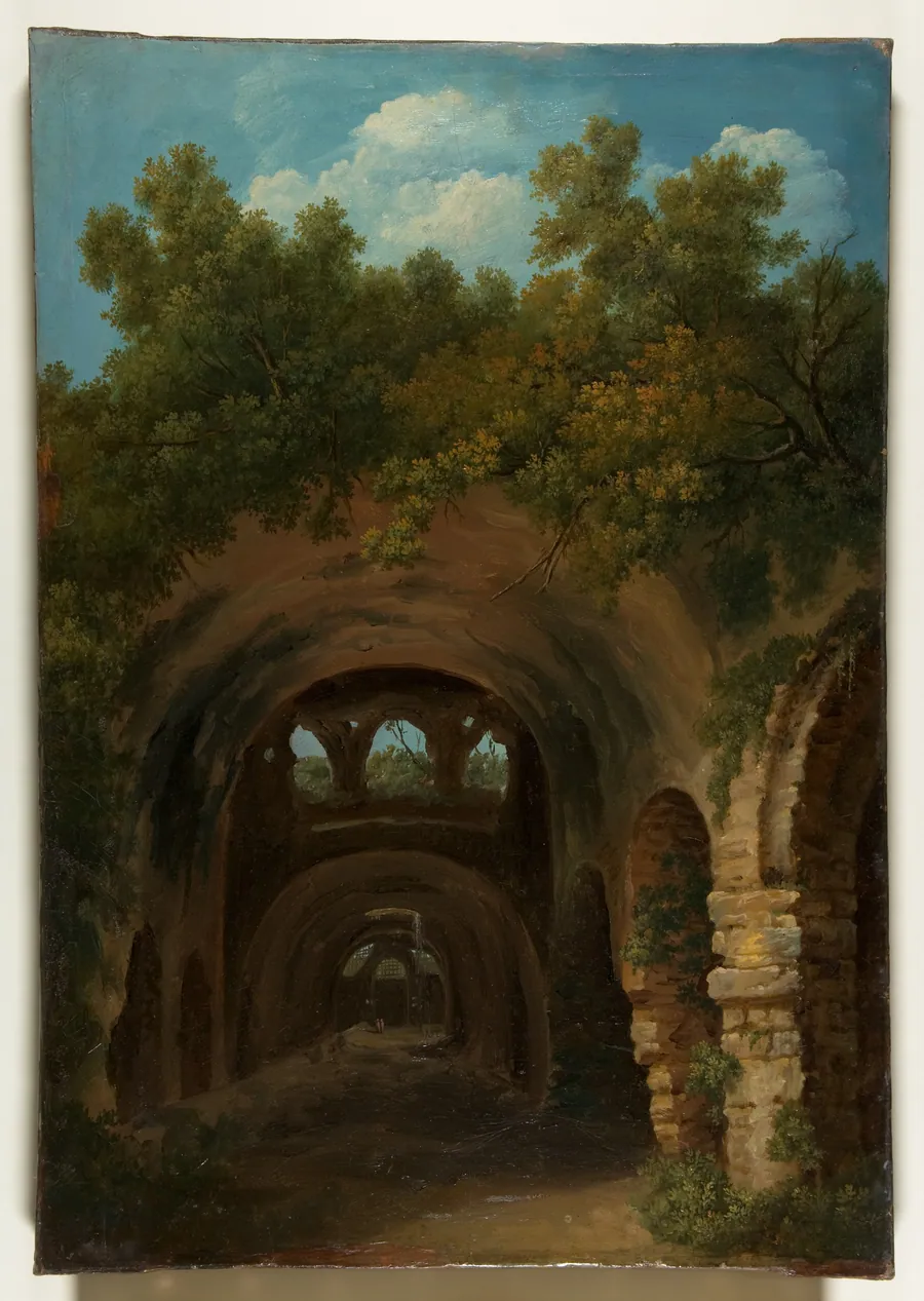 Ruins of a Roman Bath or Reservoir by Louis Gauffier