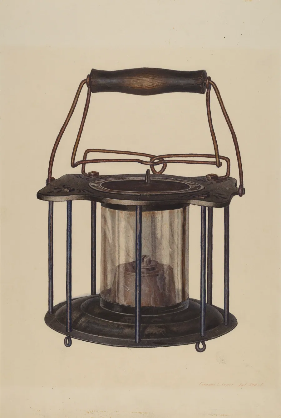 Combination Lantern/Stove by Edward L. Loper