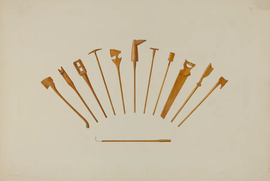 Jack Straws by Hester Duany