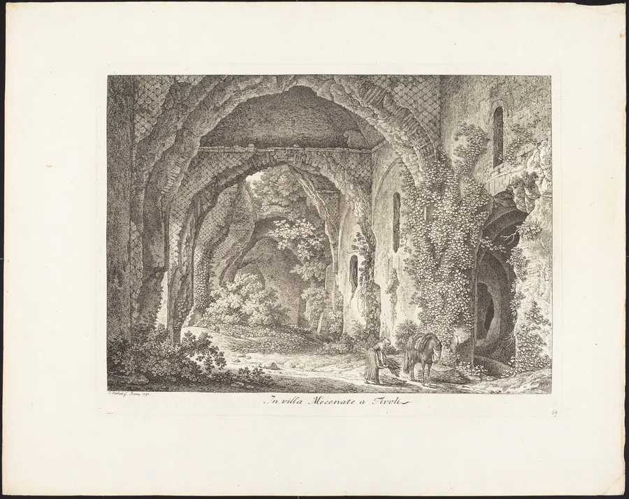 In Villa Mecenate by Johann Christian Reinhart