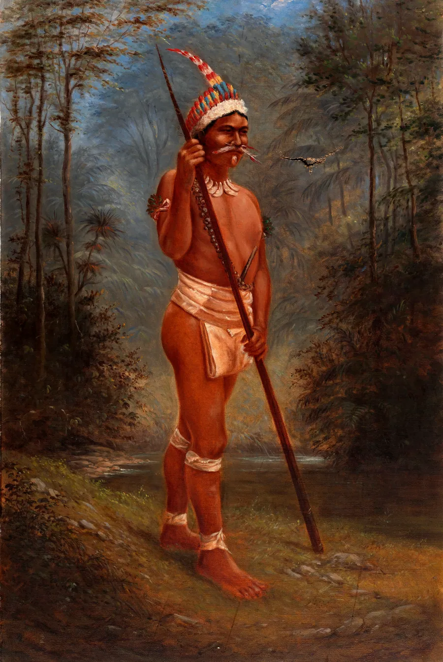 Zaparo Stock by Antonion Zeno Shindler, 1813 Bulgaria-died Washington, DC 1899