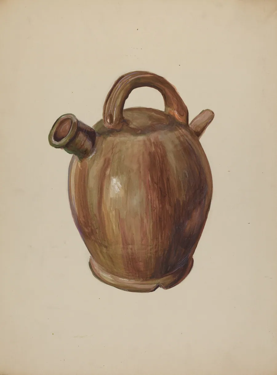 Pa. German Cider Jug by Charles T. Smith