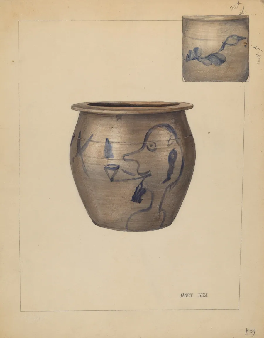 Miniature Crock by Janet Riza