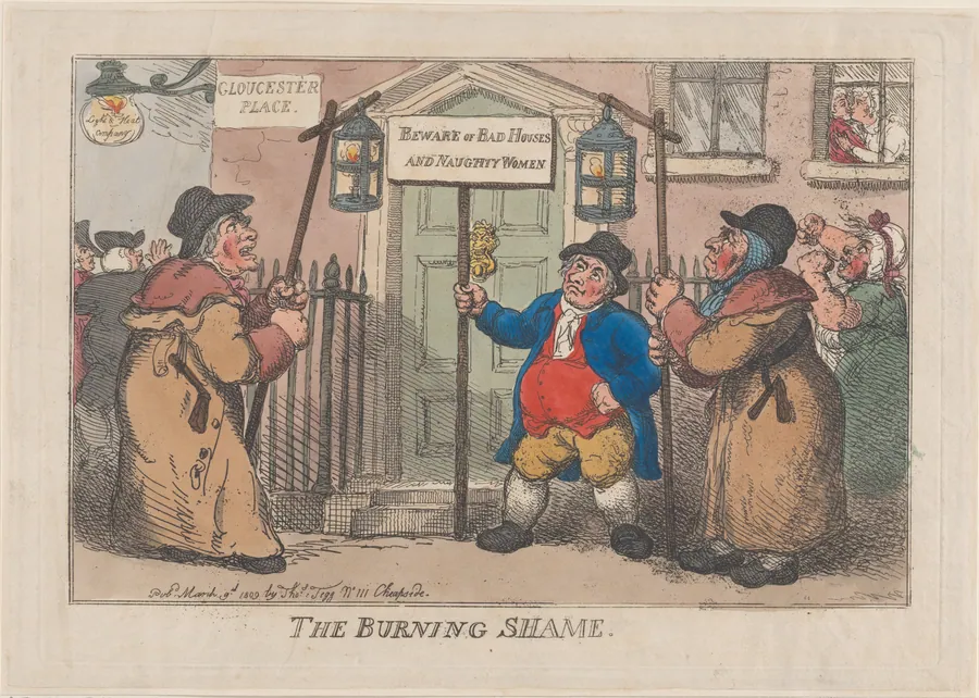 The Burning Shame by Thomas Tegg