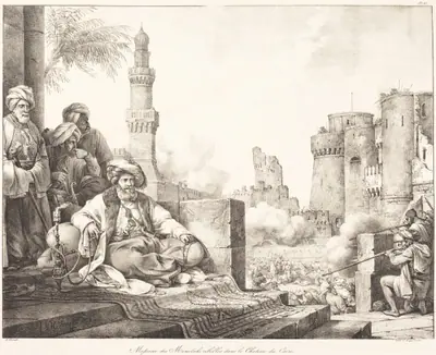 Massacre des Mameluks Rebelles dans le Château de Caire
