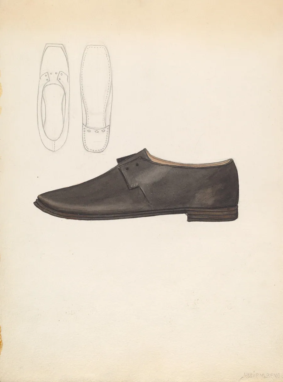 Man's Shoe by Jessie M. Benge