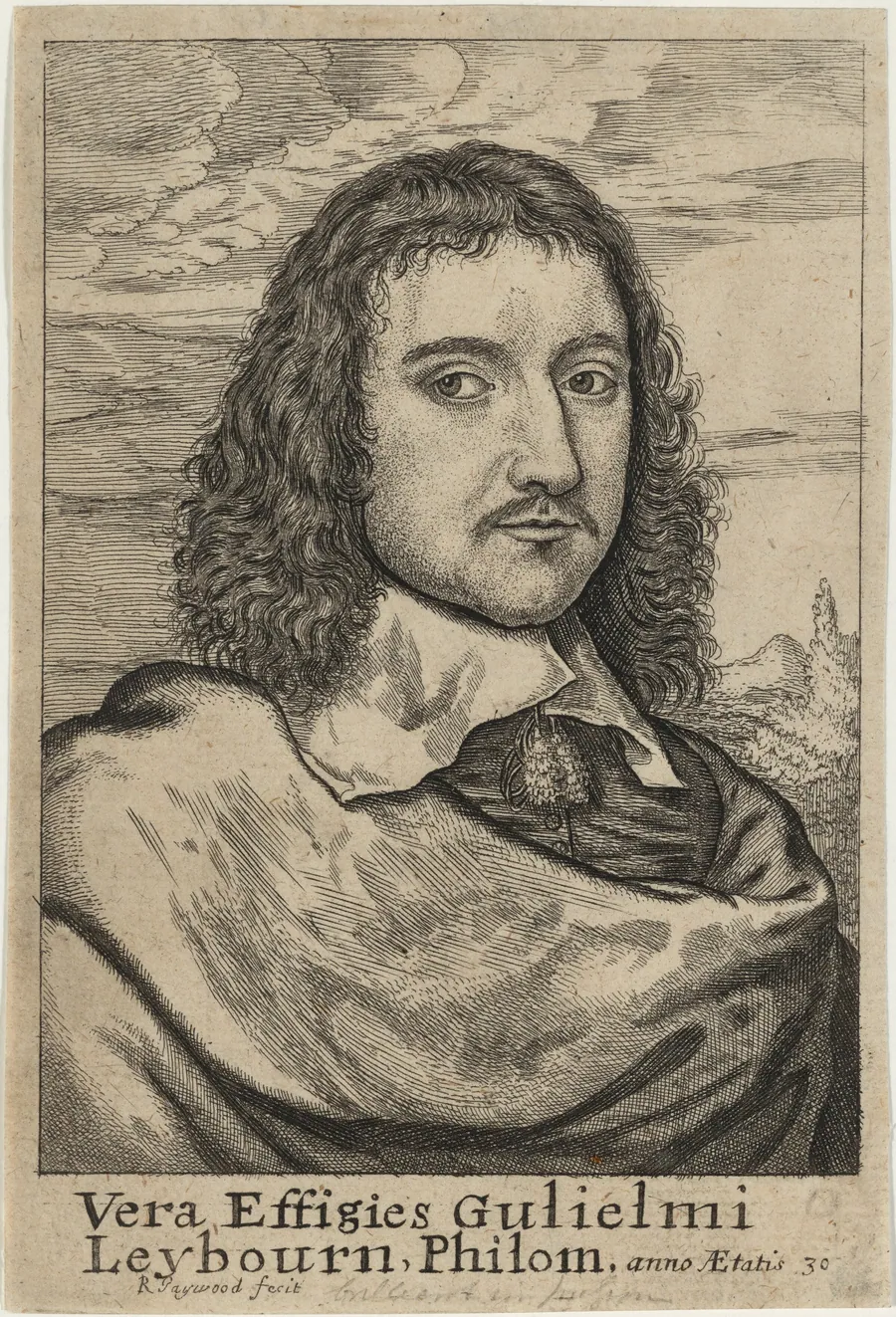 William Leybourn, Mathematician by Robert Gaywood