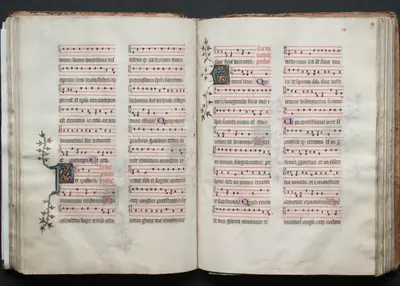 The Gotha Missal: Fol. 59r, Text