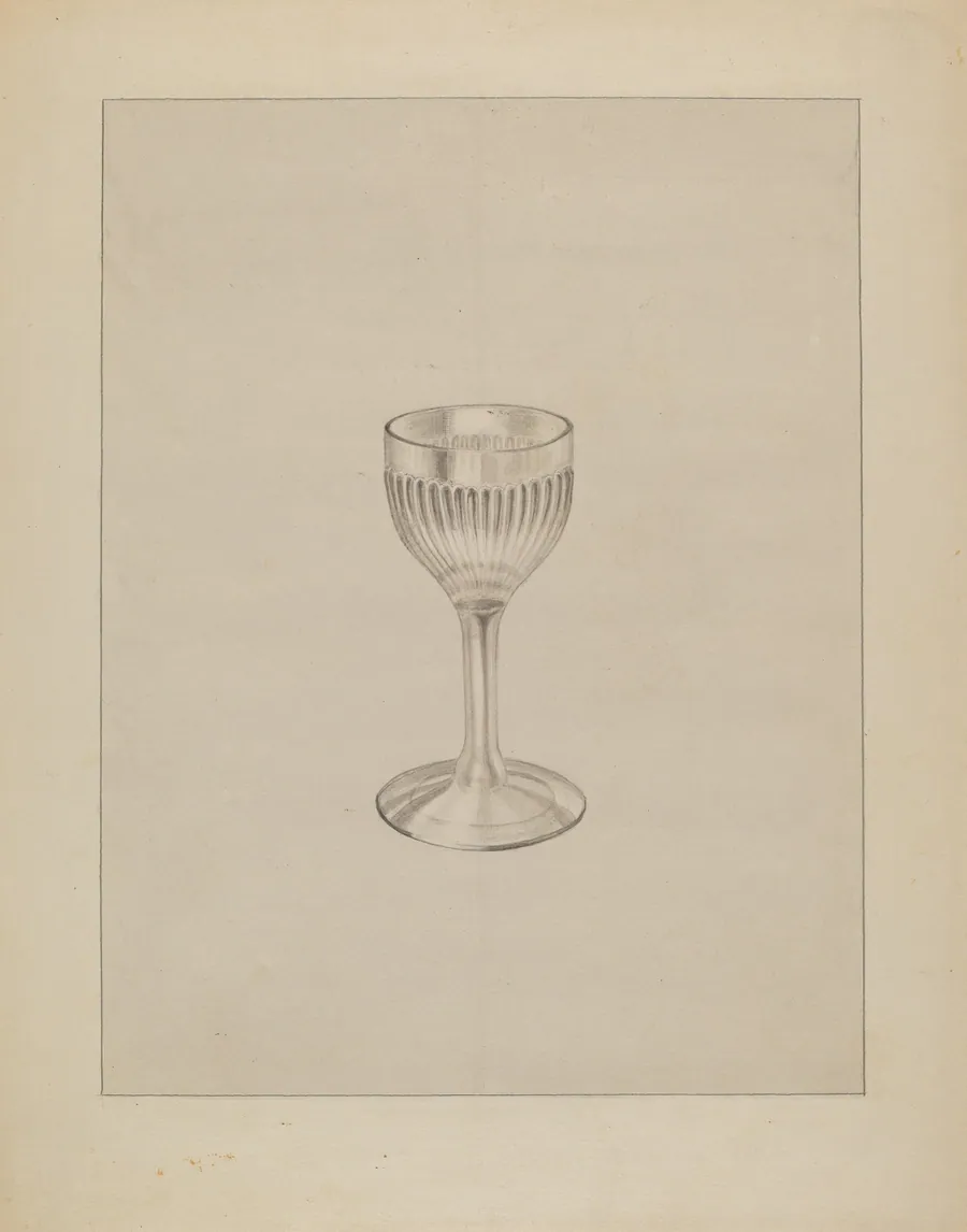 Wine Glass by Gertrude Lemberg
