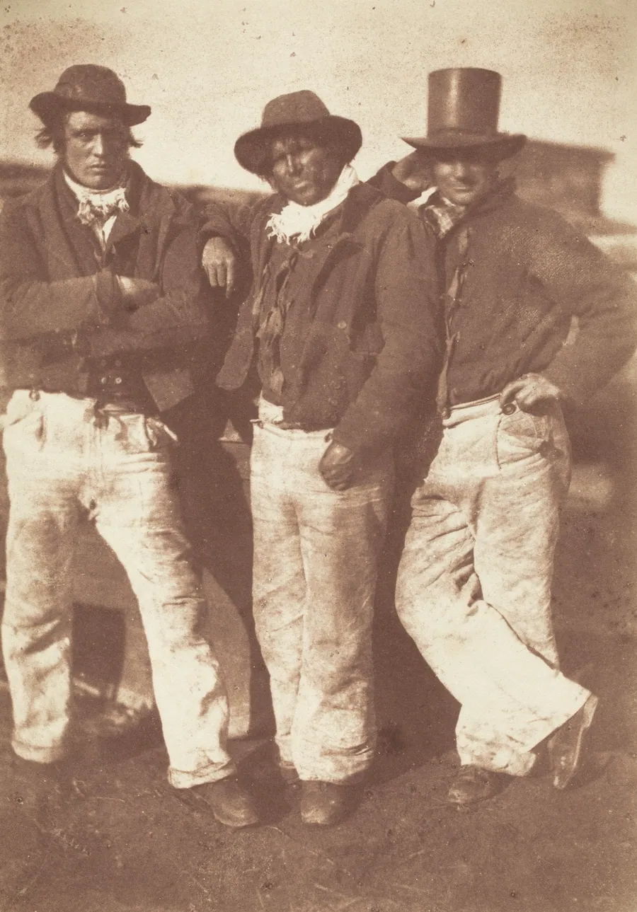 Alexander Rutherford, William Ramsay and John Linton by David Octavius Hill