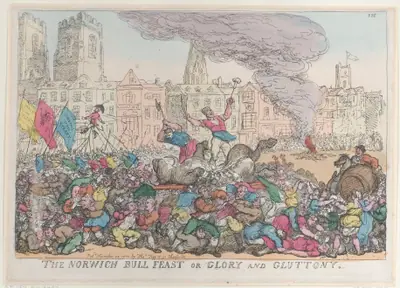 The Norwich Bull Feast or Glory and Gluttony