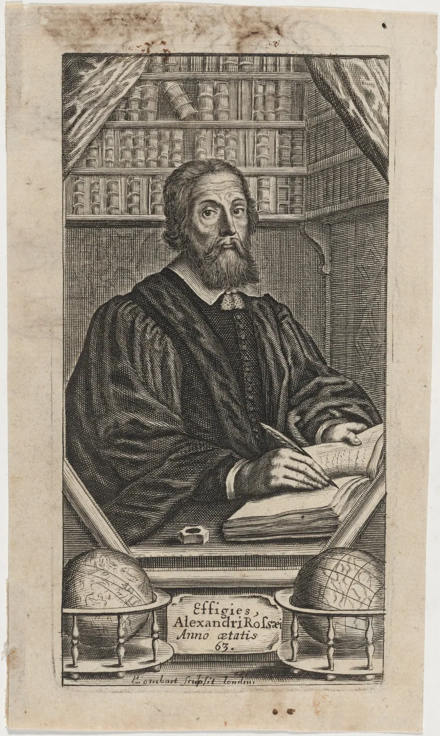 Alexander Ross, Chaplain to Charles I by Pierre Lombard