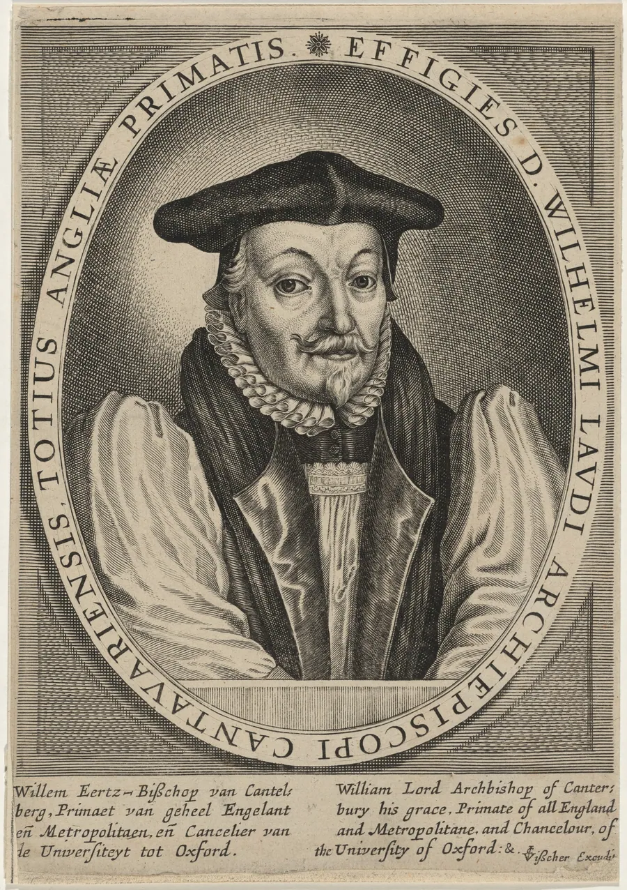William Laud, Archbishop of Canterbury by Claes Jansz Visscher