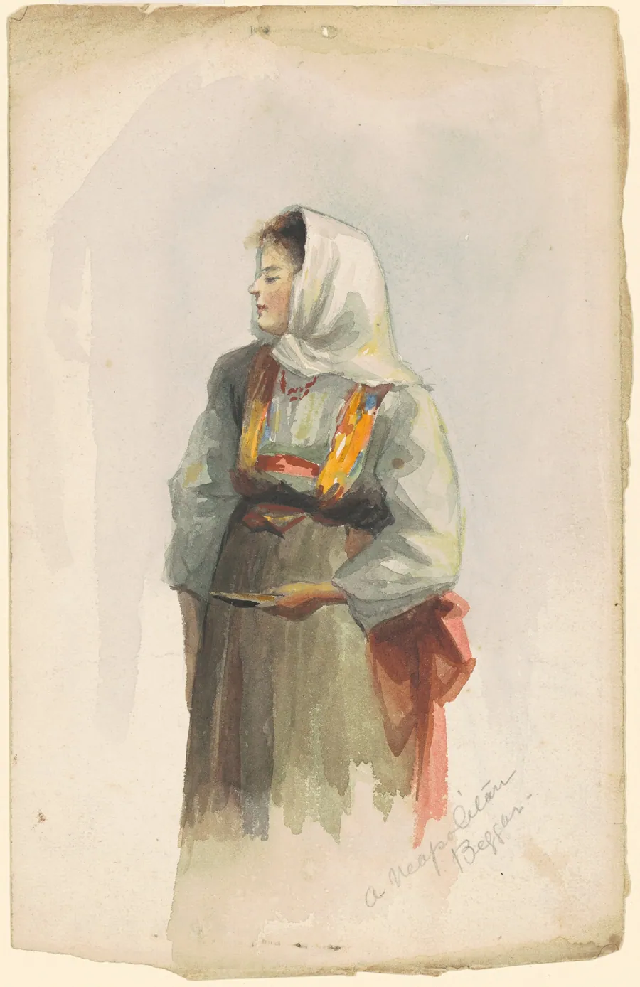 A Neopolitan Beggar by Marietta Minnigerode Andrews