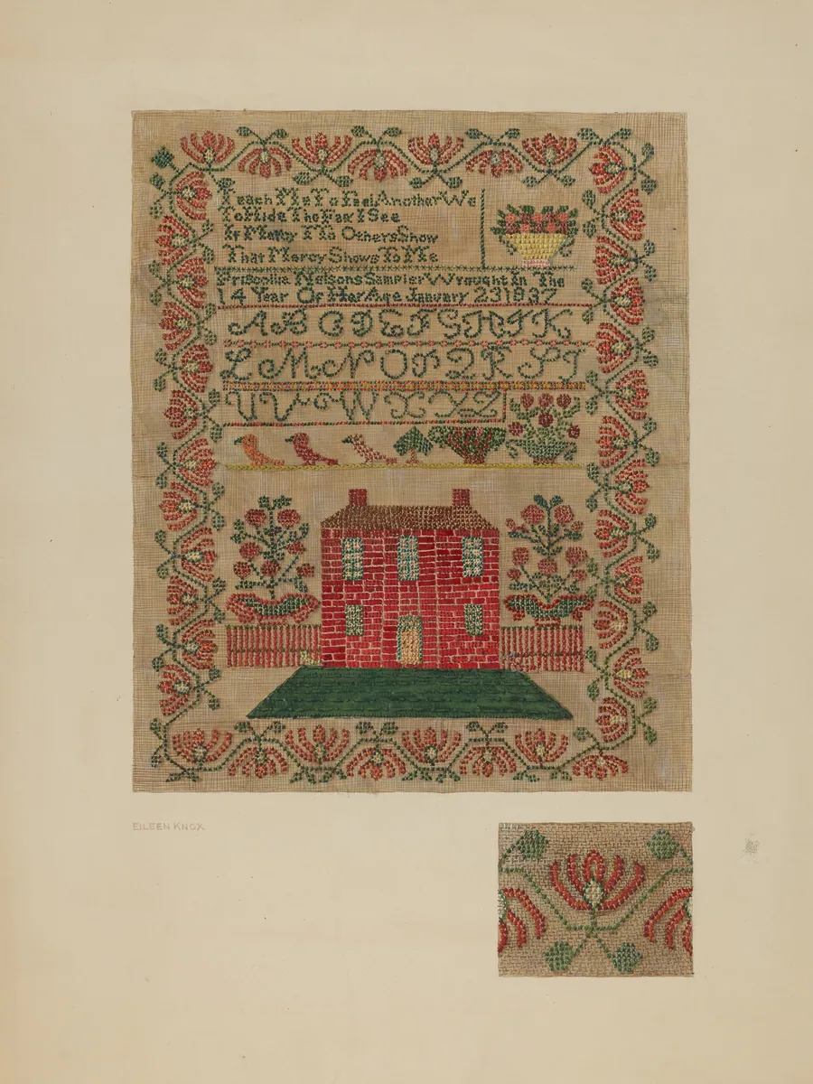 Sampler by Eileen Knox