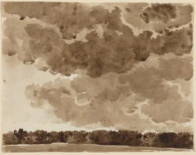 Clouds over a Forest