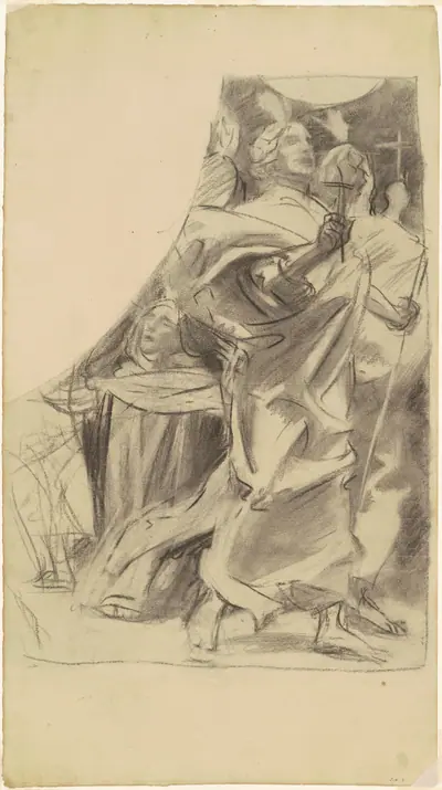 Study for "Triumph of Religion"