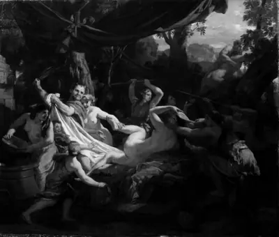 Nymfer overraskes af satyrer
