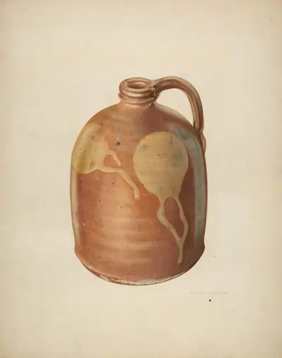 Galena Pottery Jug