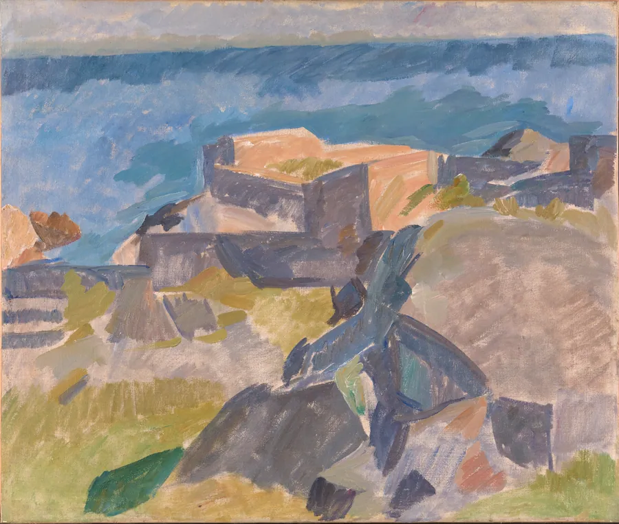 Motiv fra Christiansø by Edvard Weie