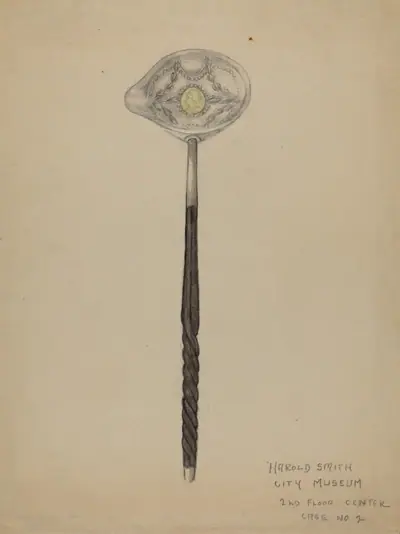 Silver Punch Ladle
