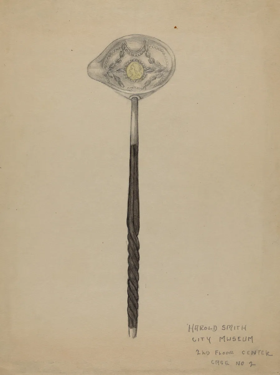 Silver Punch Ladle by Harold Smith