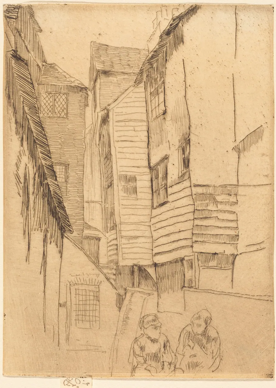 Little Smithfield by James McNeill Whistler