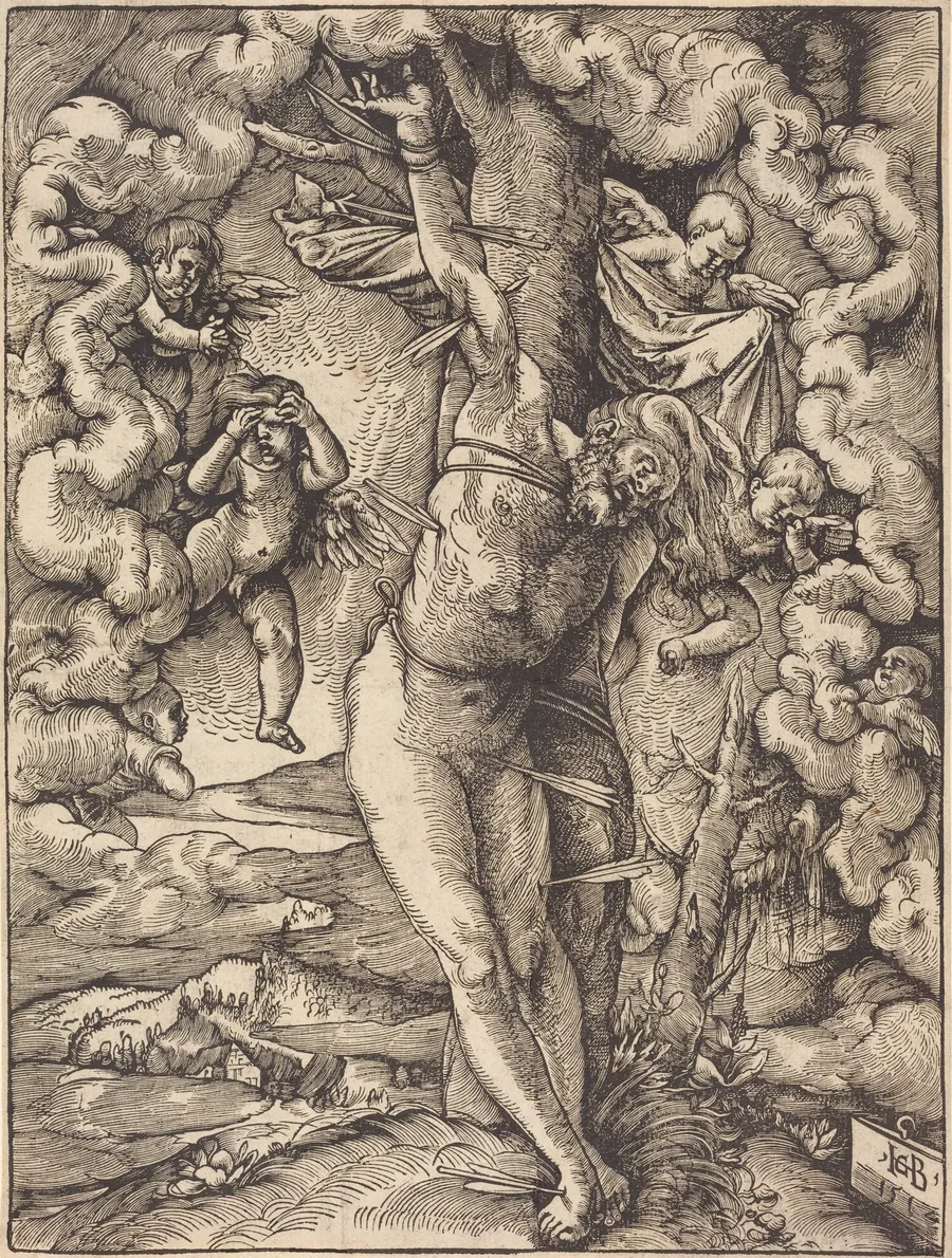 Saint Sebastian by Hans Baldung Grien