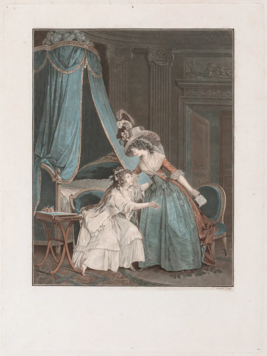 The Indiscretion by Jean François Janinet