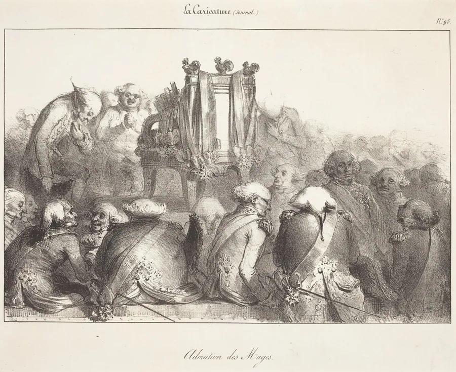 Adoration des Mages by French 19th Century