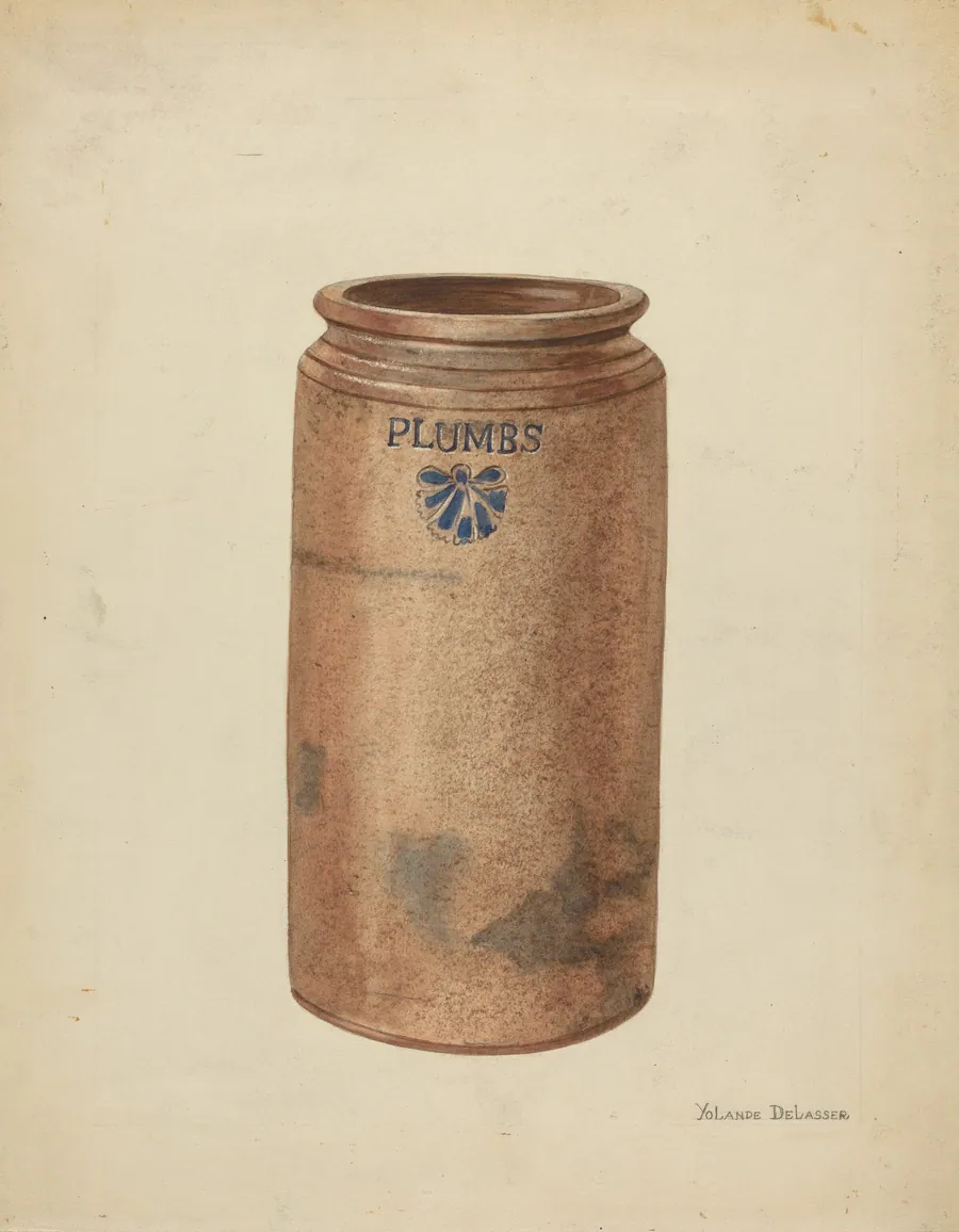 Preserve Jar by Yolande Delasser