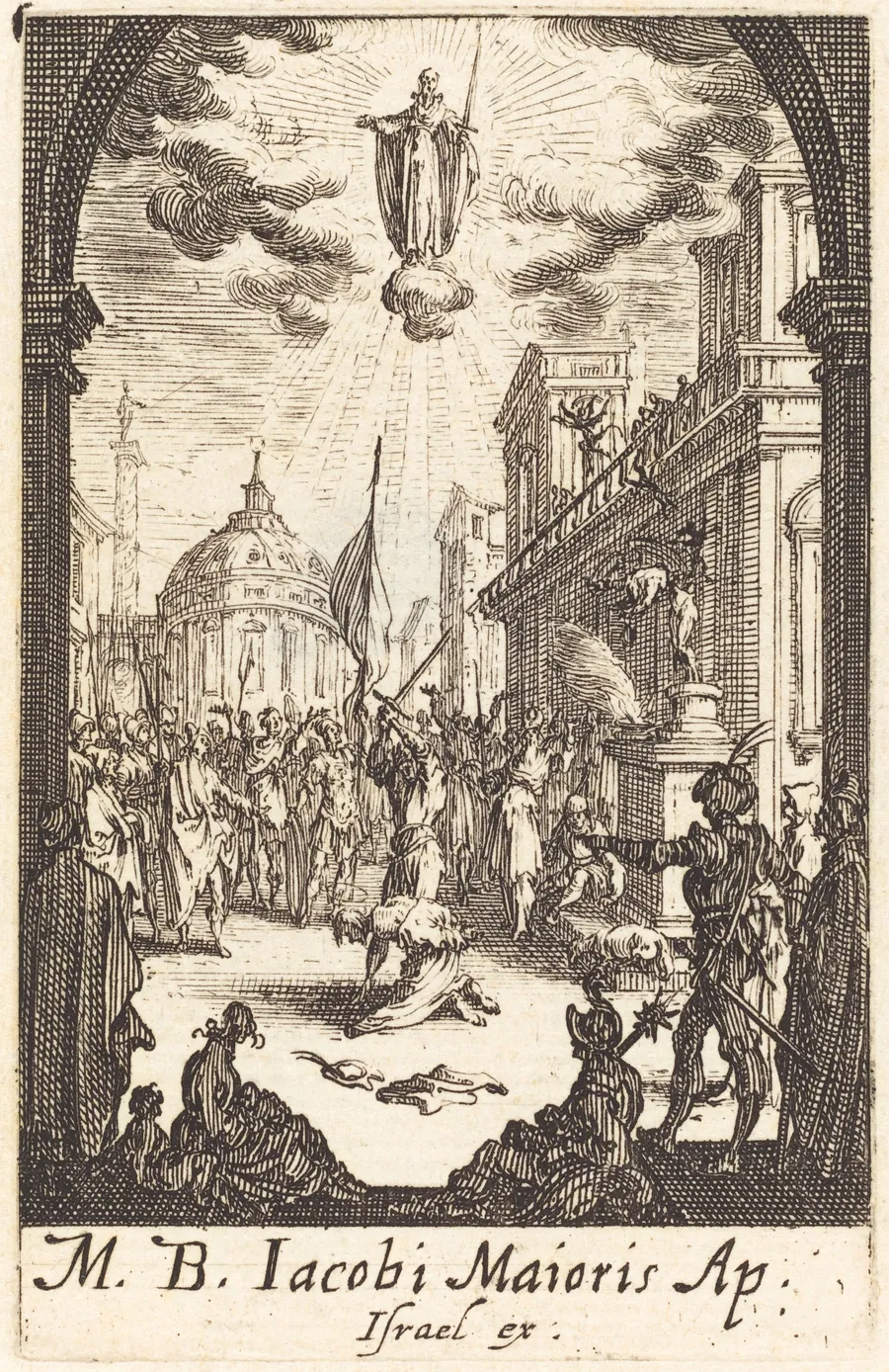 The Martyrdom of Saint James Major by Jacques Callot