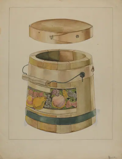 Wooden Pail
