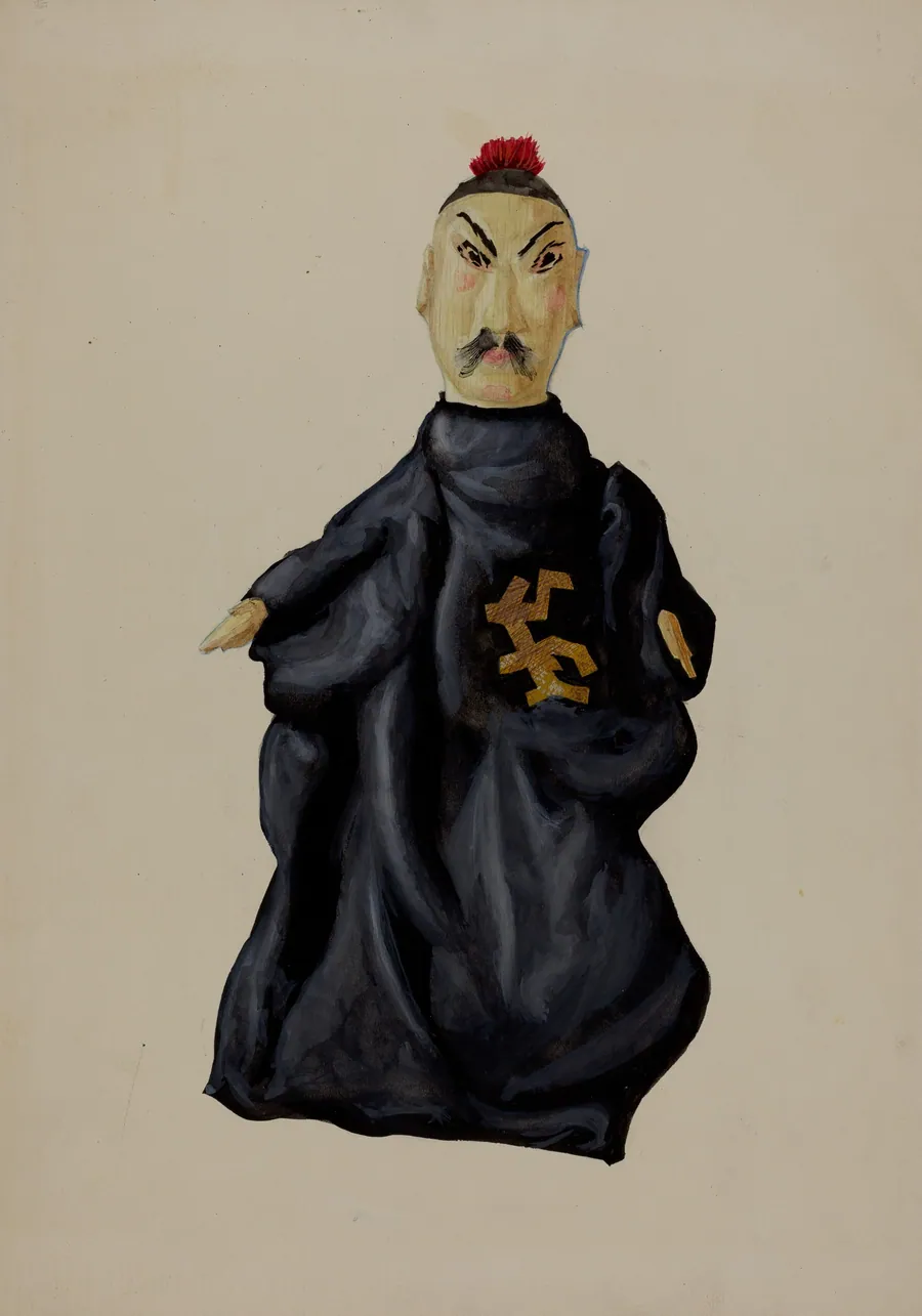 Hand Puppet - Chinaman by Joseph Shapiro