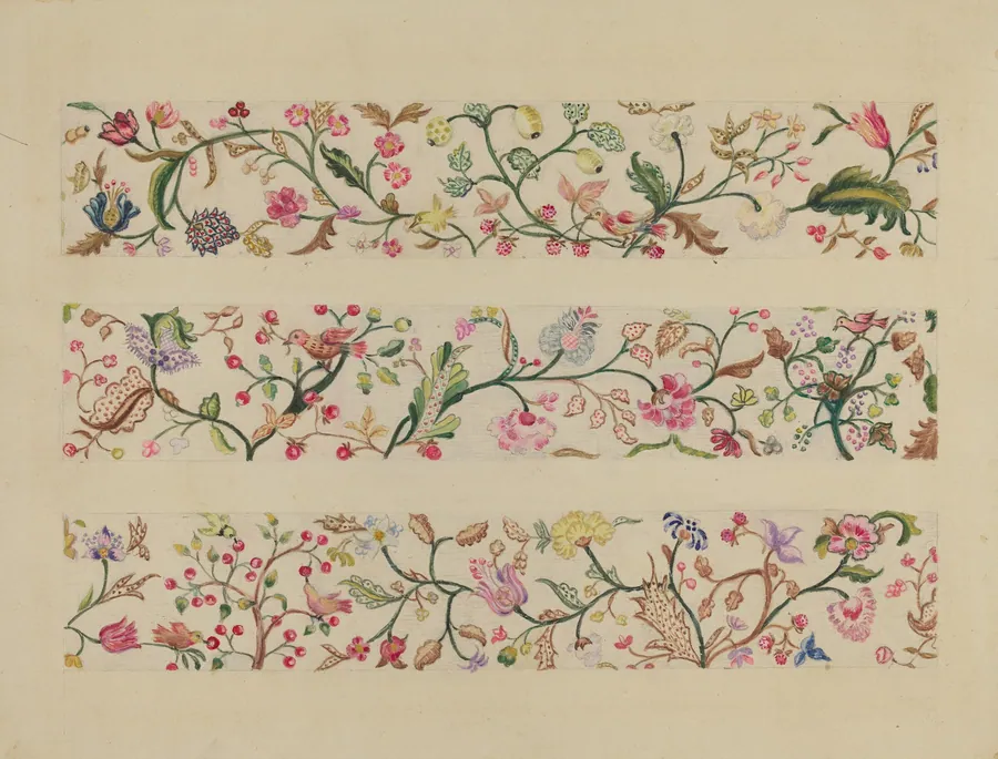 Border or Valance by Fanchon Larzelere